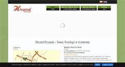 Desktop Screenshot of hostelpoznan.pl